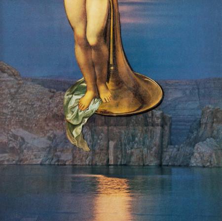 Apparition 16 - collage- Joan Hall